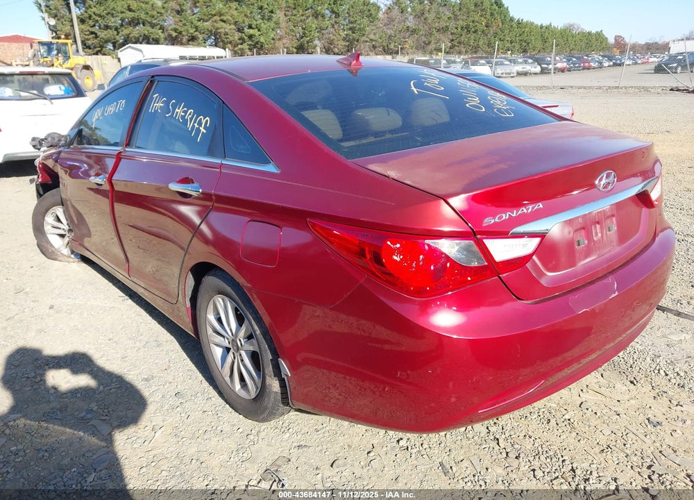 2012 HYUNDAI SONATA GLS VIN: 5NPEB4AC7CH372538