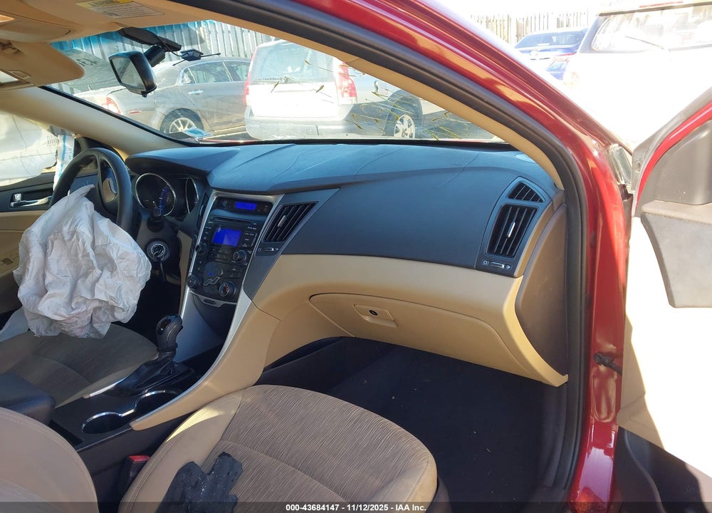 2012 HYUNDAI SONATA GLS VIN: 5NPEB4AC7CH372538