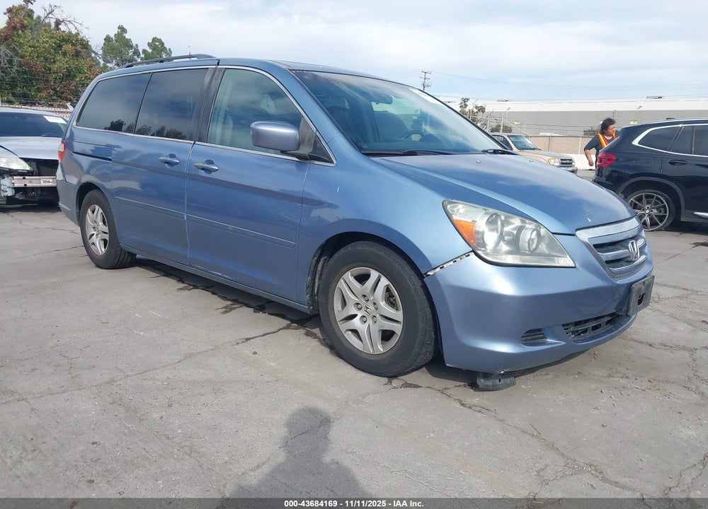 2006 HONDA ODYSSEY EX-L VIN: 5FNRL38786B113724