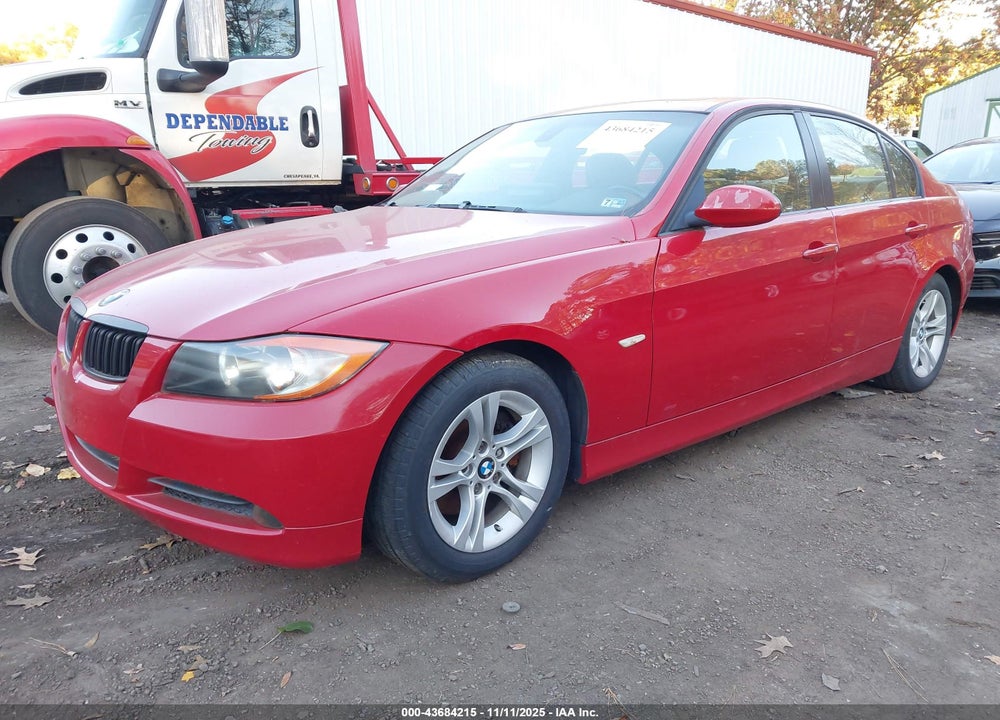 2008 BMW 328I VIN: WBAVA375X8NL51953