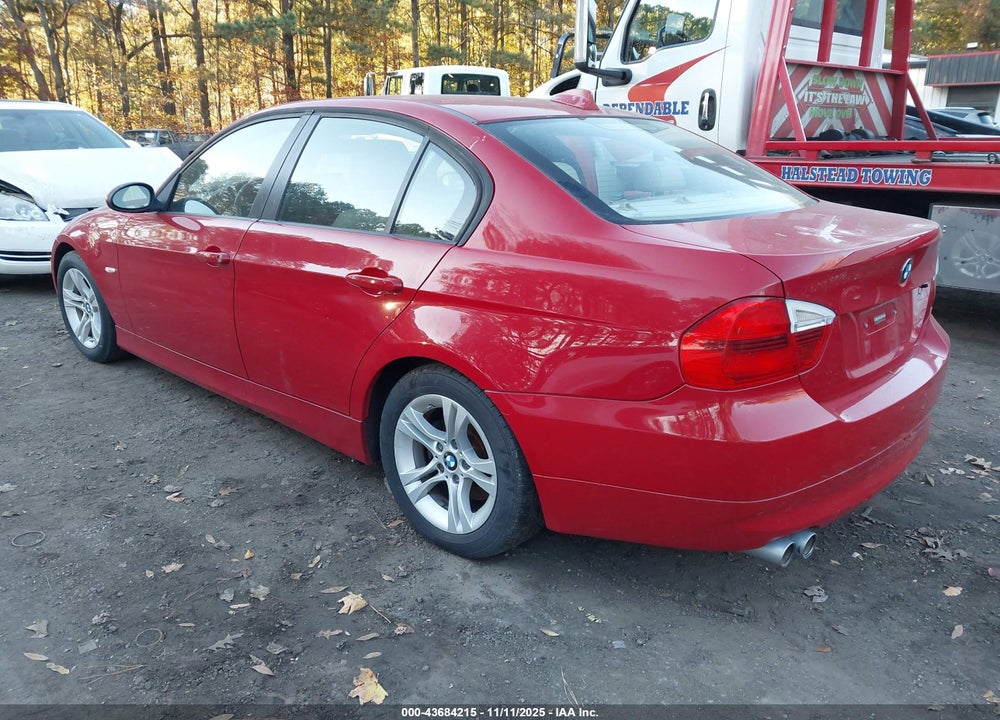 2008 BMW 328I VIN: WBAVA375X8NL51953