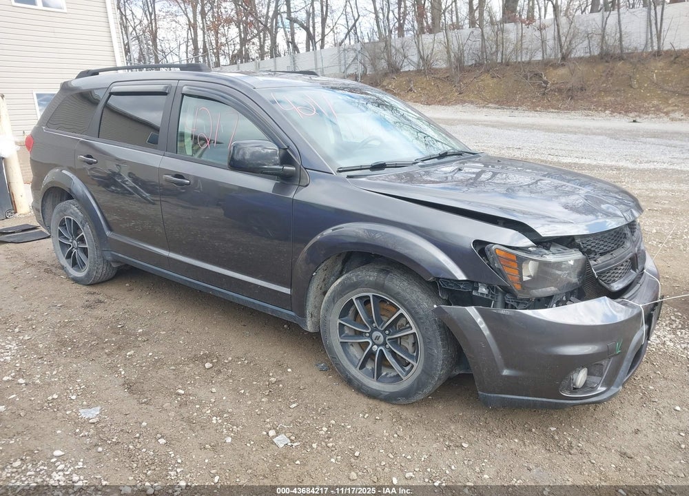 2019 DODGE JOURNEY SE VIN: 3C4PDCBB9KT731891
