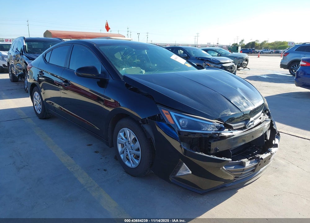2019 HYUNDAI ELANTRA SE VIN: KMHD74LFXKU761940