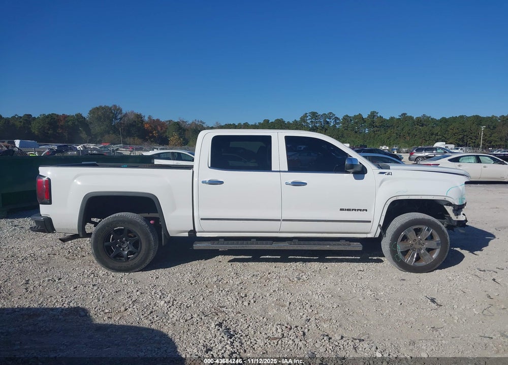 2016 GMC SIERRA 1500 SLT VIN: 3GTU2NEC4GG381921