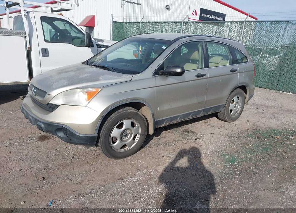2008 HONDA CR-V LX VIN: JHLRE48318C077049