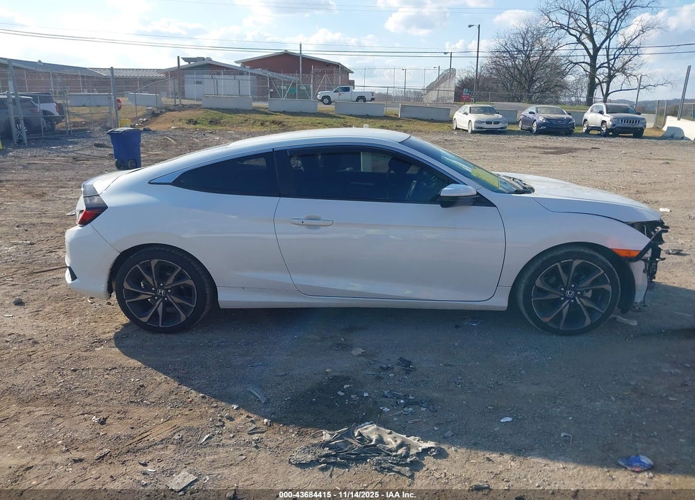 2019 HONDA CIVIC SPORT VIN: 2HGFC4B8XKH307574
