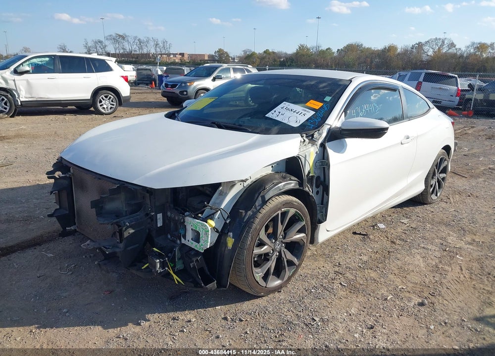 2019 HONDA CIVIC SPORT VIN: 2HGFC4B8XKH307574