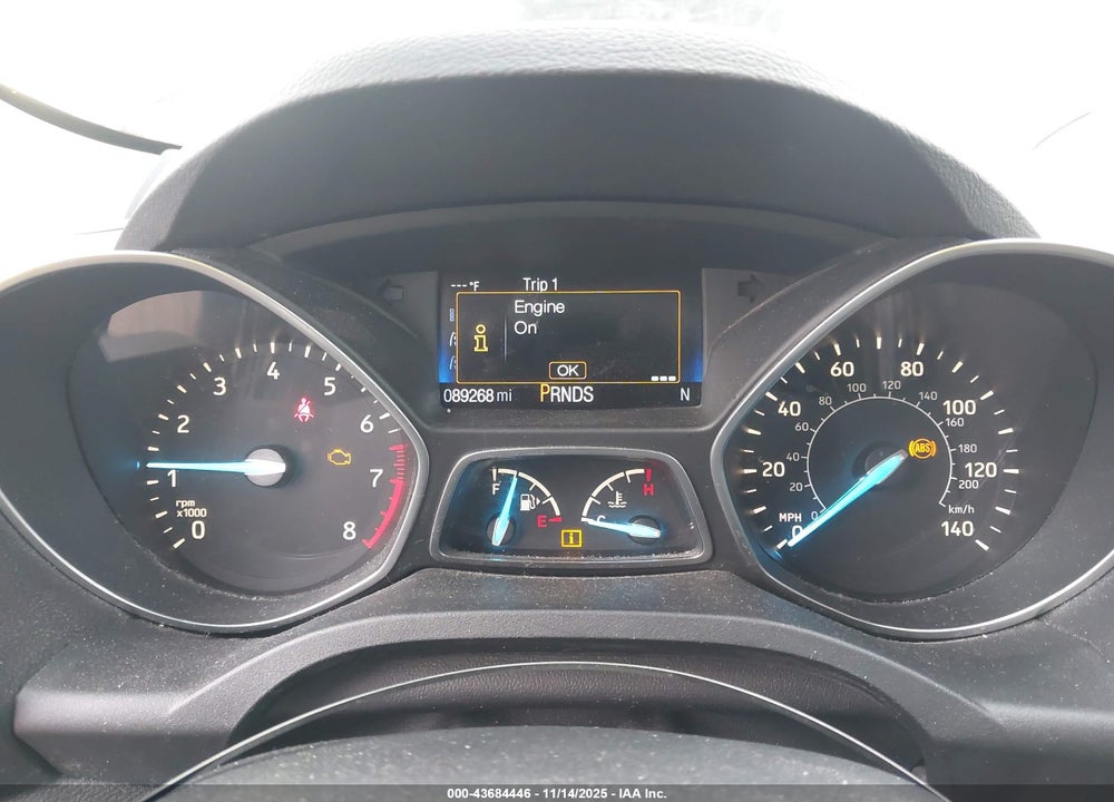 2017 FORD ESCAPE SE VIN: 1FMCU0GDXHUA47689