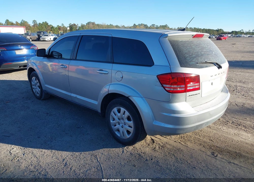 2013 DODGE JOURNEY AMERICAN VALUE PKG VIN: 3C4PDCAB3DT728585