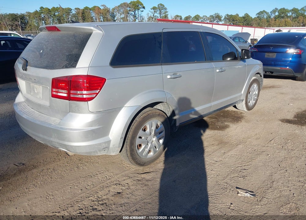 2013 DODGE JOURNEY AMERICAN VALUE PKG VIN: 3C4PDCAB3DT728585