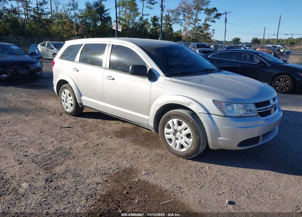 2013 DODGE JOURNEY AMERICAN VALUE PKG VIN: 3C4PDCAB3DT728585