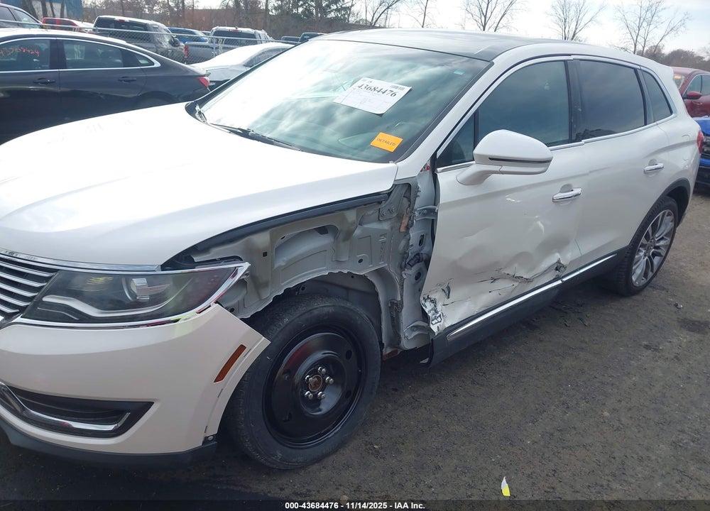2018 LINCOLN MKX RESERVE VIN: 2LMPJ8LR7JBL31484