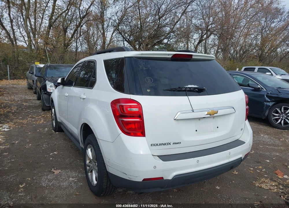 2017 CHEVROLET EQUINOX LT VIN: 2GNFLFEK5H6206889