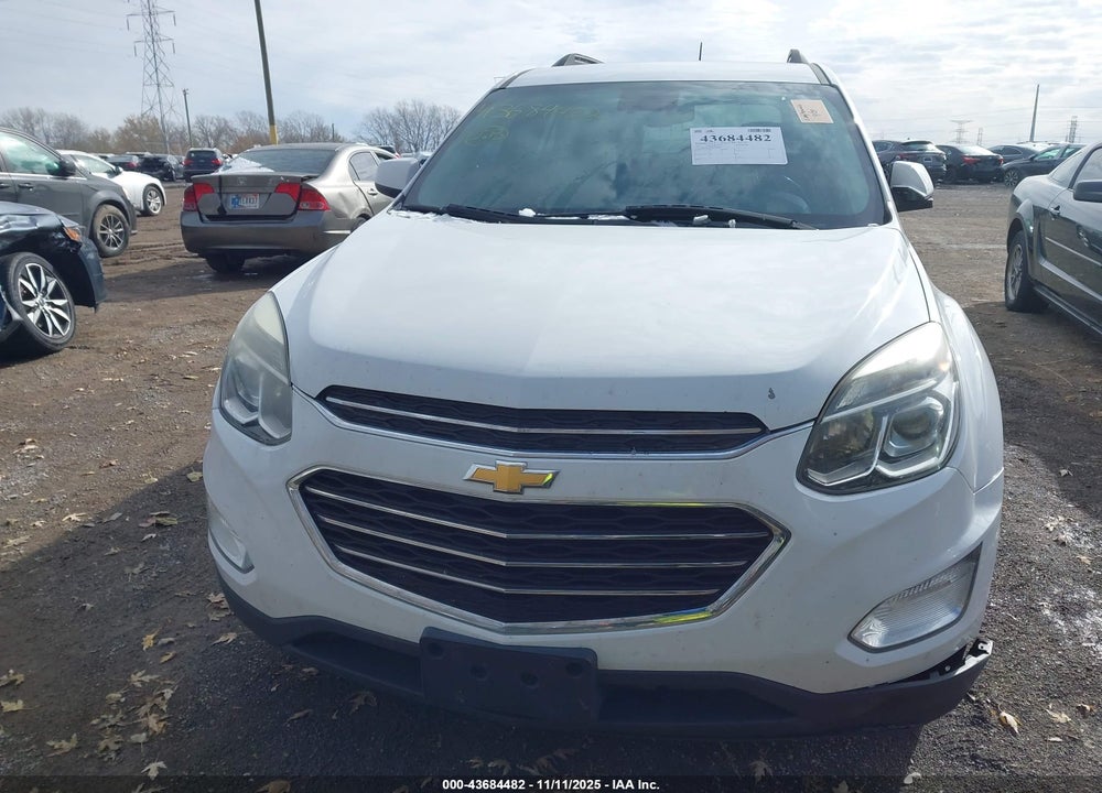 2017 CHEVROLET EQUINOX LT VIN: 2GNFLFEK5H6206889