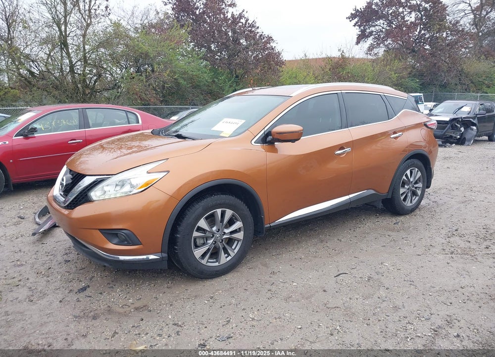 2017 NISSAN MURANO SL VIN: 5N1AZ2MH1HN109163