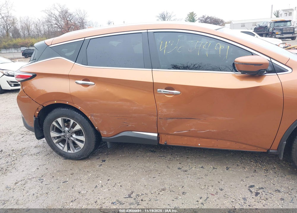 2017 NISSAN MURANO SL VIN: 5N1AZ2MH1HN109163
