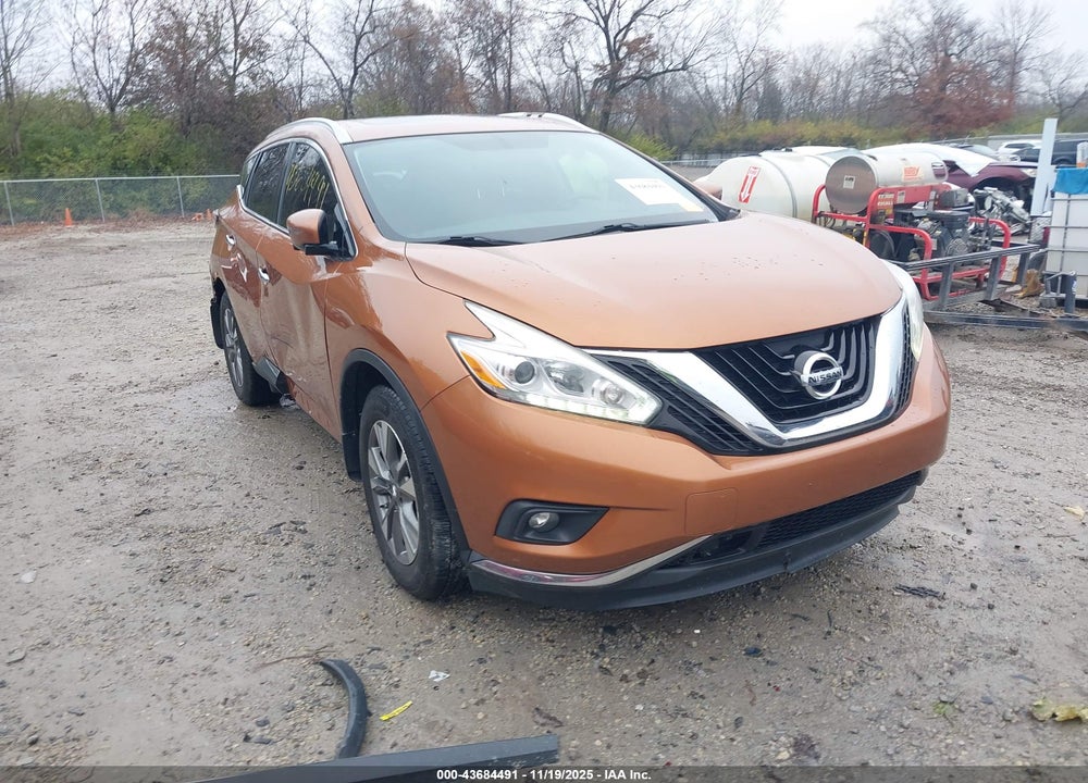 2017 NISSAN MURANO SL VIN: 5N1AZ2MH1HN109163