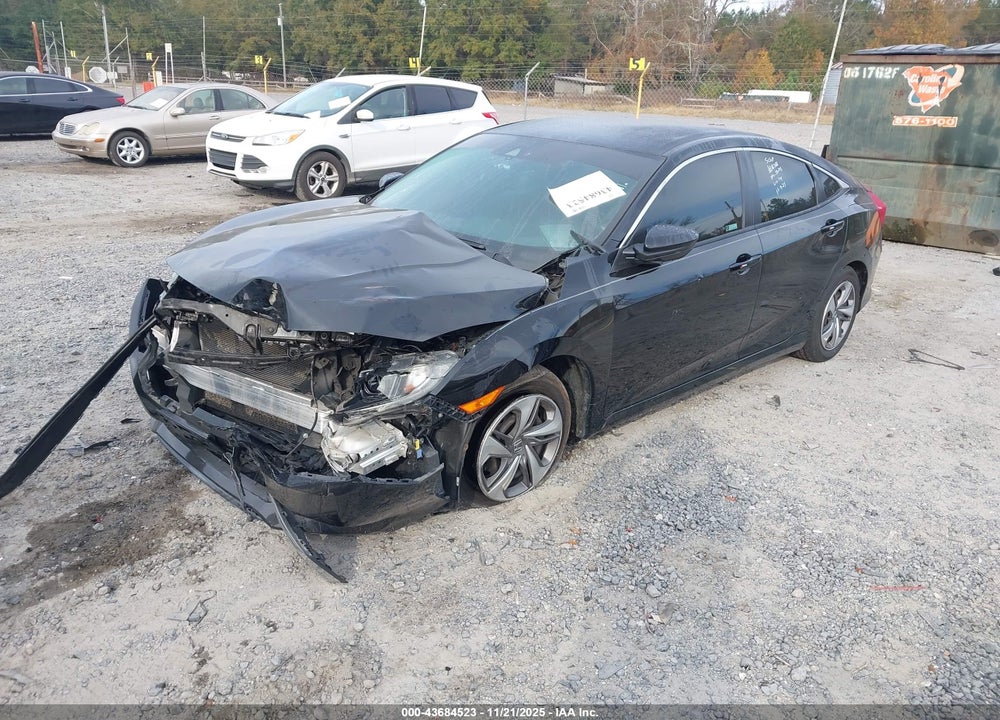 2019 HONDA CIVIC LX VIN: 2HGFC2F61KH530793