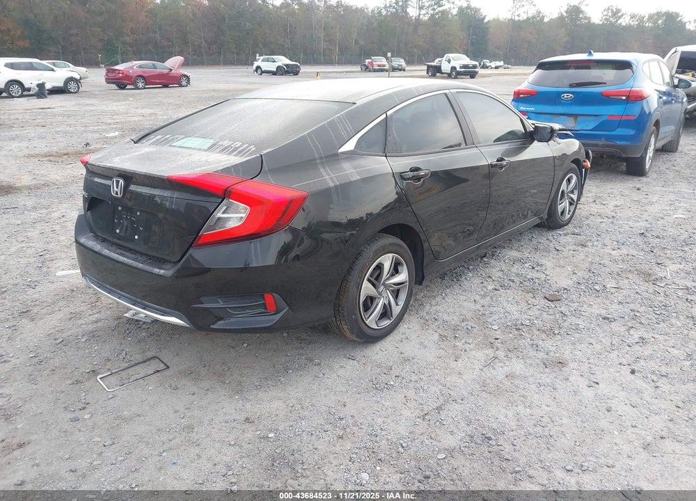 2019 HONDA CIVIC LX VIN: 2HGFC2F61KH530793