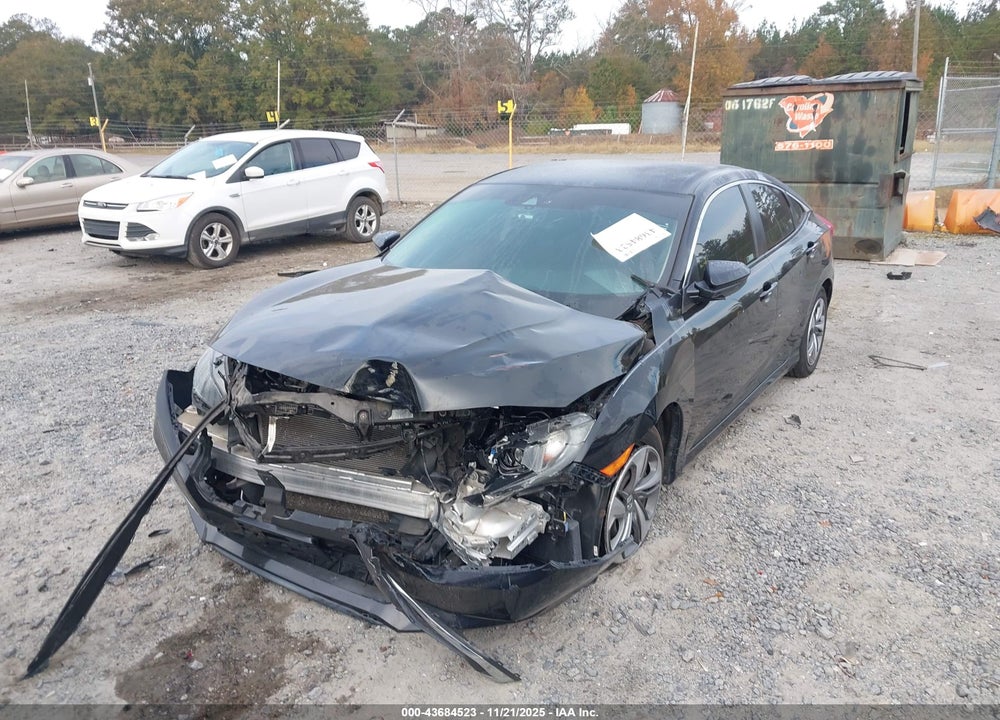 2019 HONDA CIVIC LX VIN: 2HGFC2F61KH530793