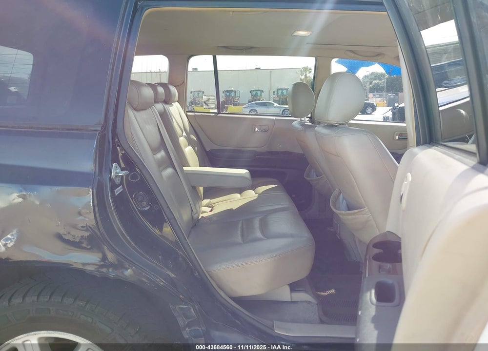 2003 TOYOTA HIGHLANDER LIMITED V6 VIN: JTEHF21A730108491