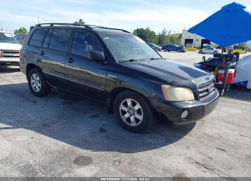 2003 TOYOTA HIGHLANDER LIMITED V6 VIN: JTEHF21A730108491
