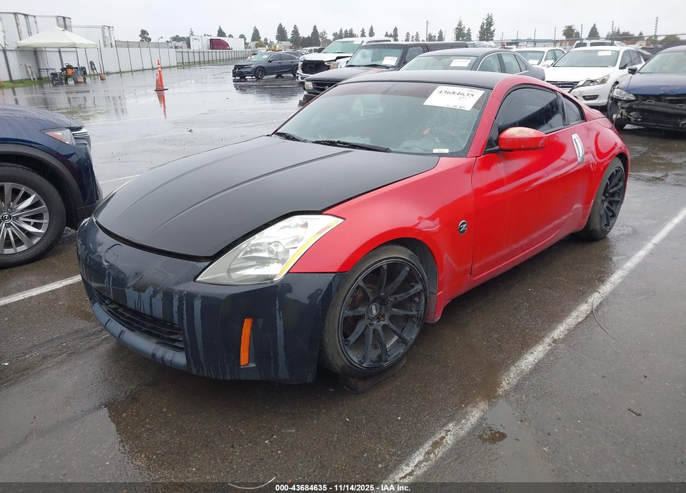 2003 NISSAN 350Z TOURING VIN: JN1AZ34DX3T111282