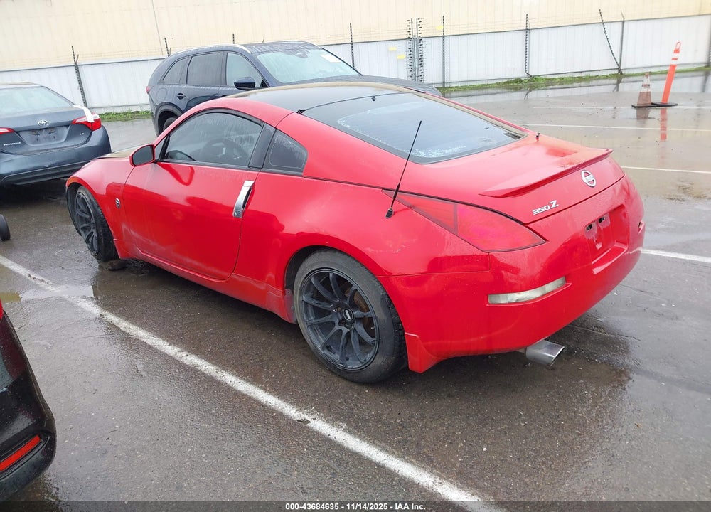 2003 NISSAN 350Z TOURING VIN: JN1AZ34DX3T111282