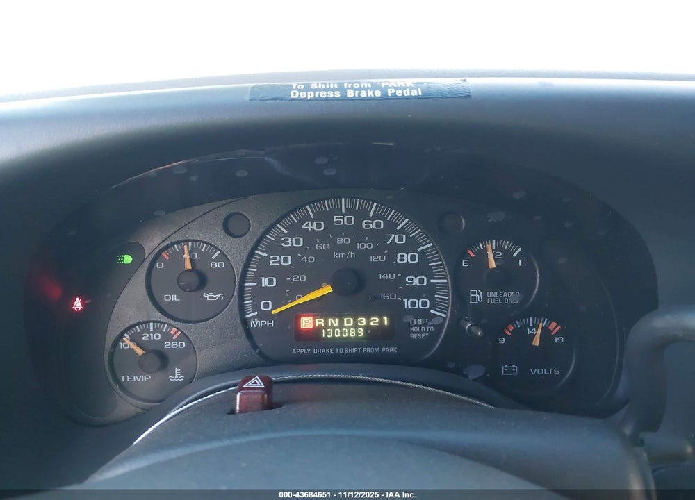 1999 GMC SAVANA STANDARD VIN: 1GTFG25M7X1067437