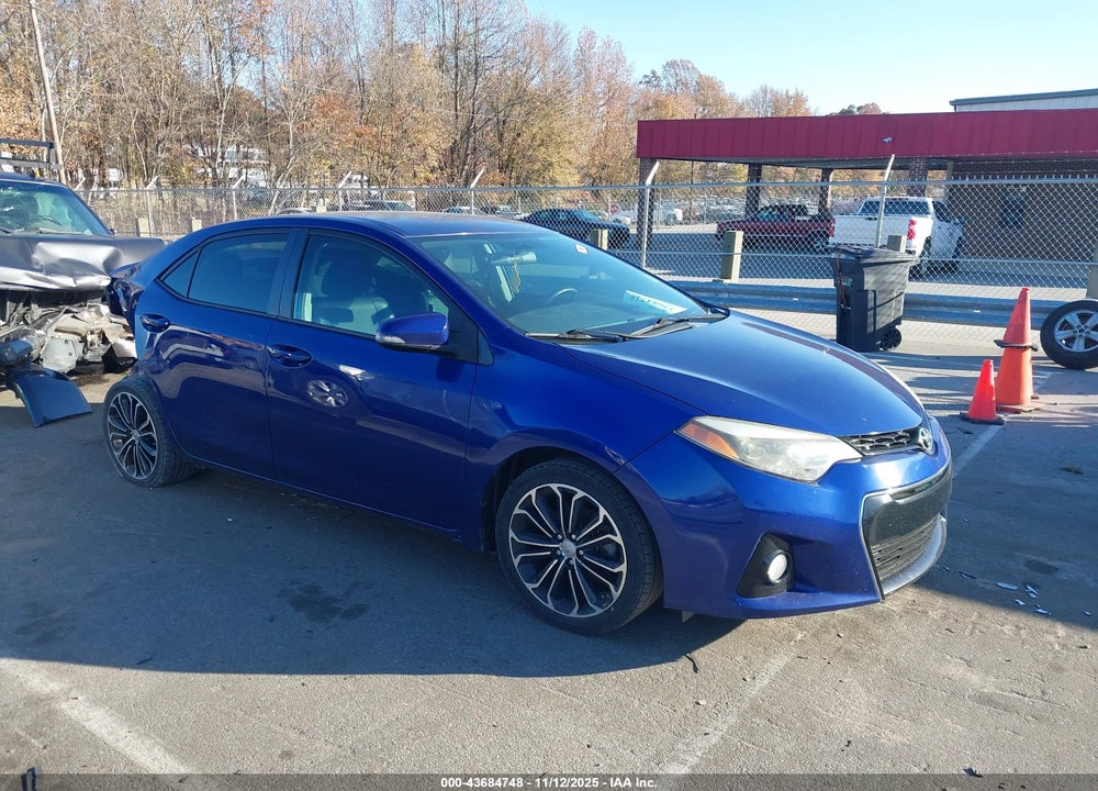 2015 TOYOTA COROLLA S PLUS VIN: 2T1BURHE7FC319511