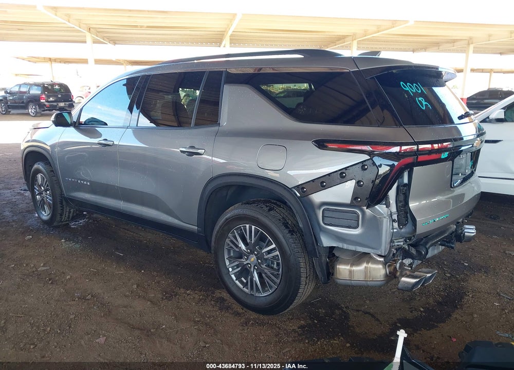 2025 CHEVROLET TRAVERSE FWD LT VIN: 1GNERGRS1SJ172017