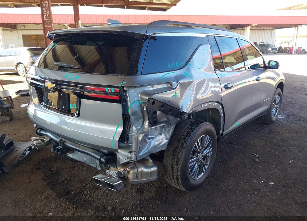 2025 CHEVROLET TRAVERSE FWD LT VIN: 1GNERGRS1SJ172017