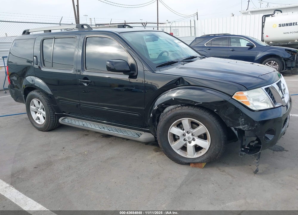 2010 NISSAN PATHFINDER SE VIN: 5N1AR1NN2AC603466