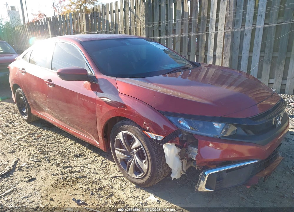 2020 HONDA CIVIC LX VIN: 2HGFC2F67LH563542