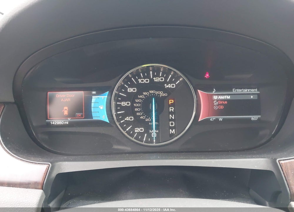 2011 FORD EDGE VIN: 2FMDK3KCXBBB26416