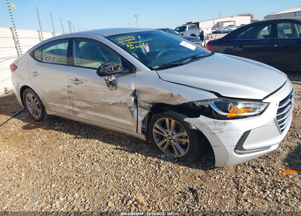 2017 HYUNDAI ELANTRA SE VIN: KMHD84LF9HU164106