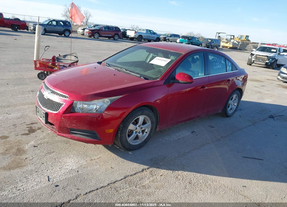 2011 CHEVROLET CRUZE 1LT VIN: 1G1PF5S90B7247432