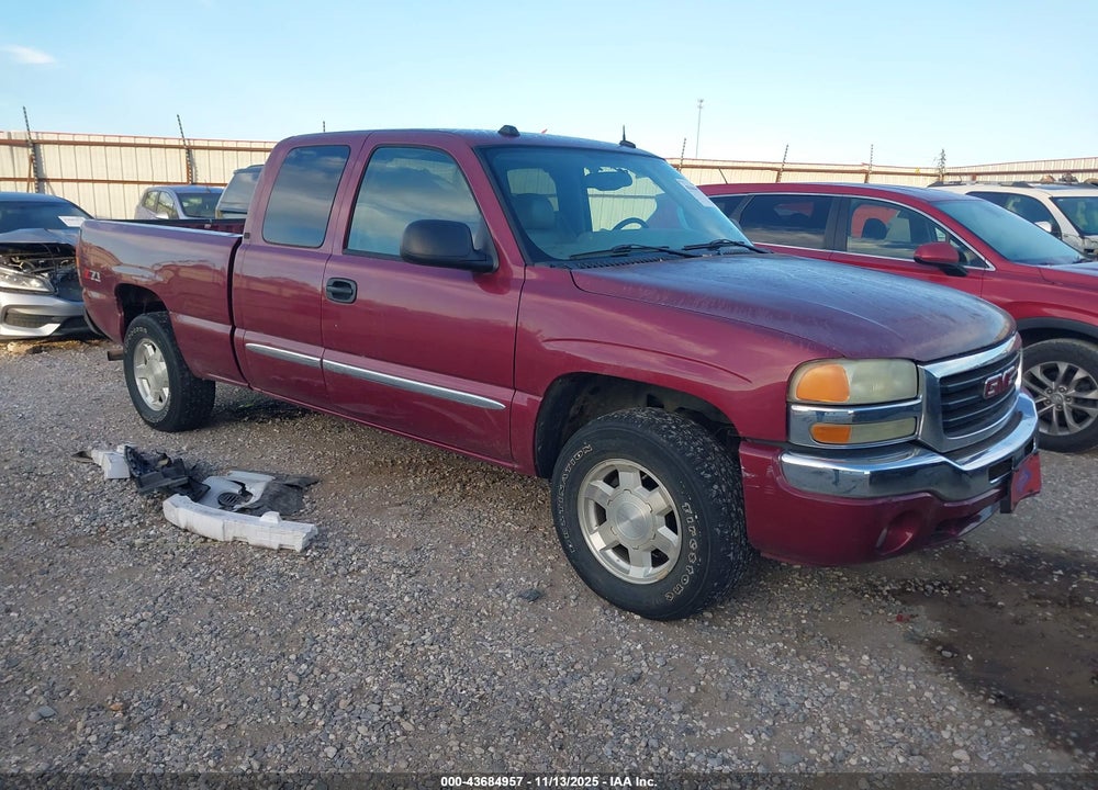 2004 GMC SIERRA 1500 SLT VIN: 2GTEK19T041190248