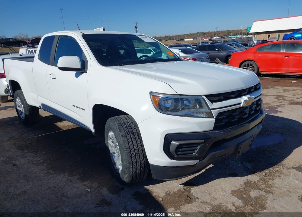 2021 CHEVROLET COLORADO 2WD  LONG BOX LT VIN: 1GCHSCEA3M1208213