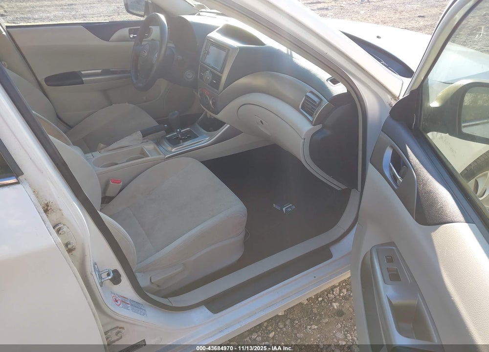2009 SUBARU IMPREZA 2.5I VIN: JF1GE616X9H513718