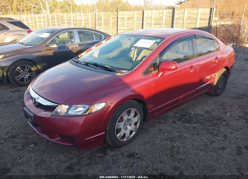 2009 HONDA CIVIC LX VIN: 2HGFA16549H503749