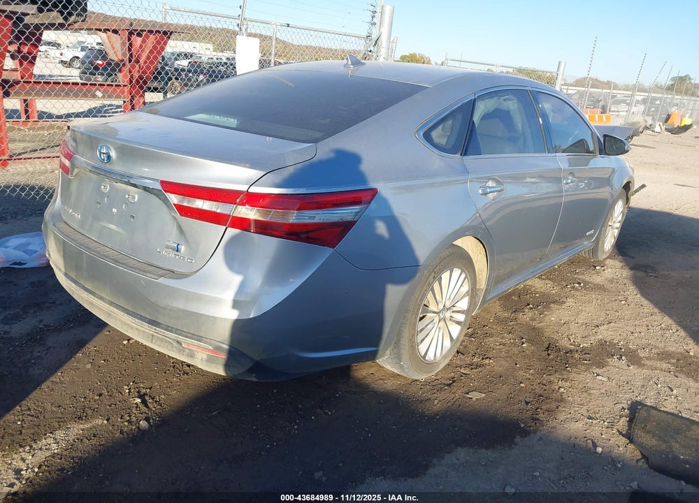 2015 TOYOTA AVALON HYBRID LIMITED VIN: 4T1BD1EB3FU042978
