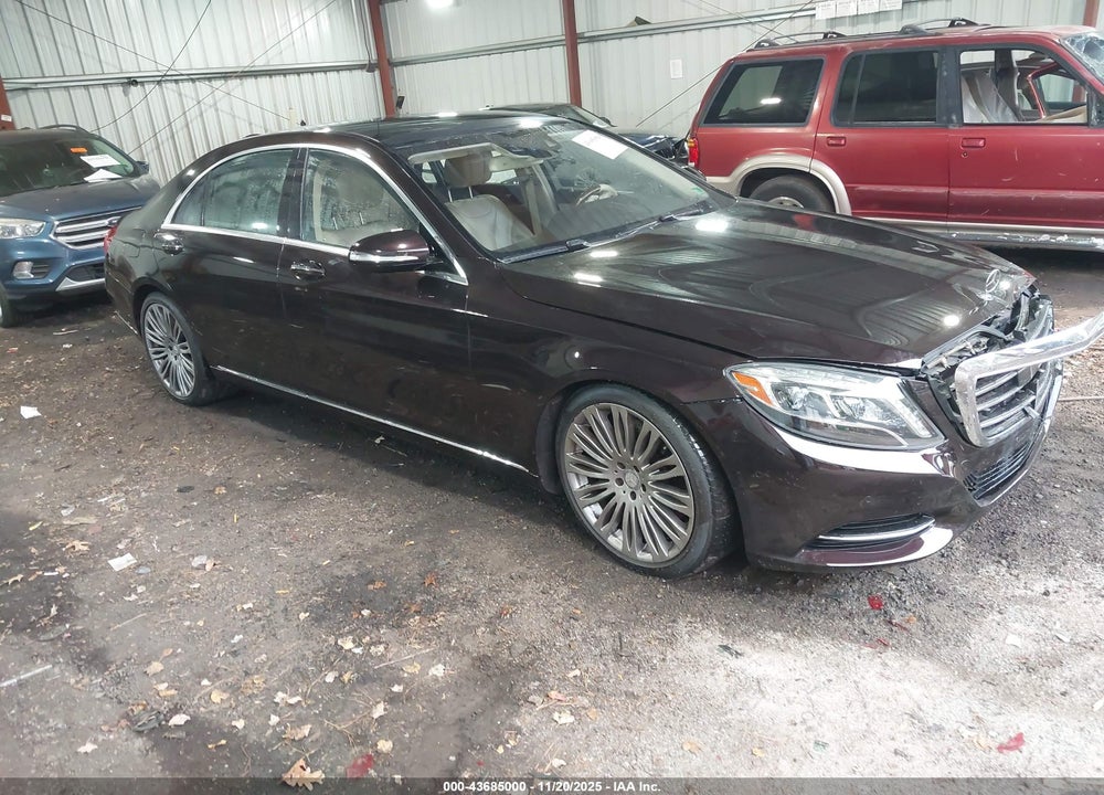 2016 MERCEDES-BENZ S 550 VIN: WDDUG8CB7GA210288