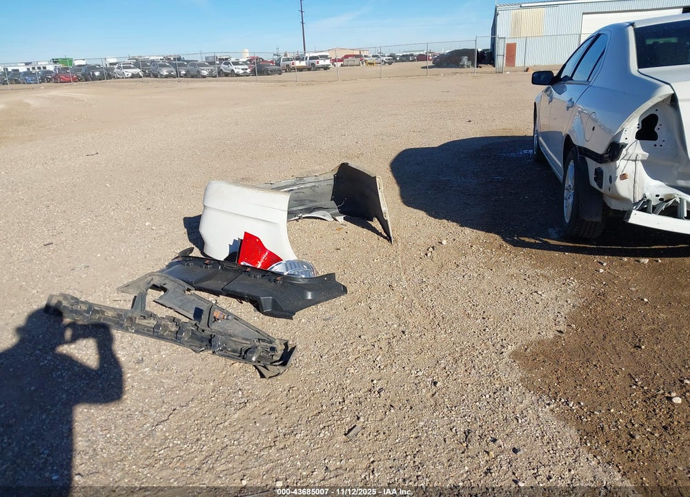 2012 FORD FUSION S VIN: 3FAHP0GA2CR275487