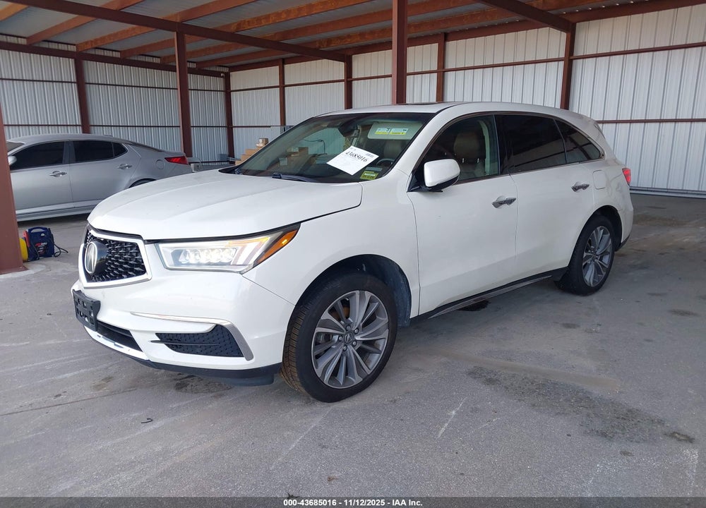 2017 ACURA MDX VIN: 5FRYD4H58HB034763