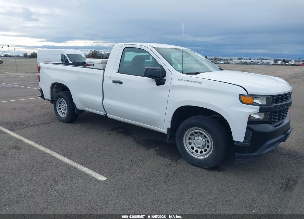 2020 CHEVROLET SILVERADO 1500 2WD LONG BED WT VIN: 3GCNWAEF8LG126646