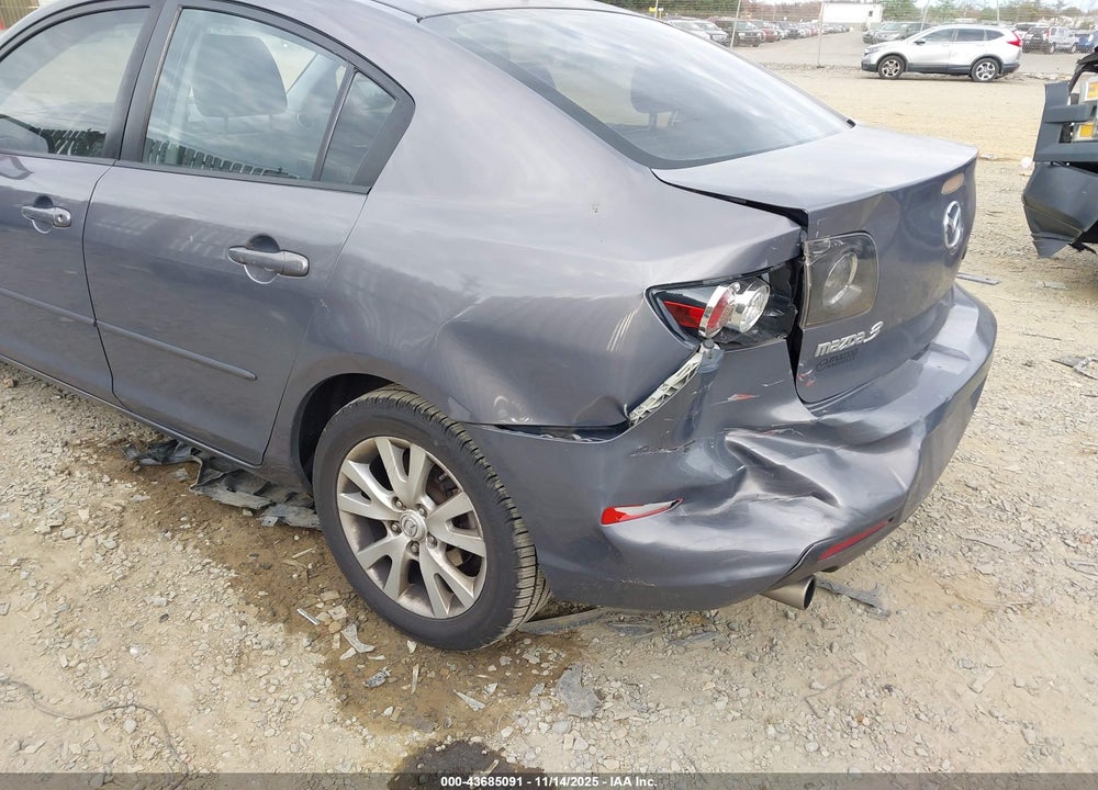 2008 MAZDA 3 I VIN: JM1BK12F881795766