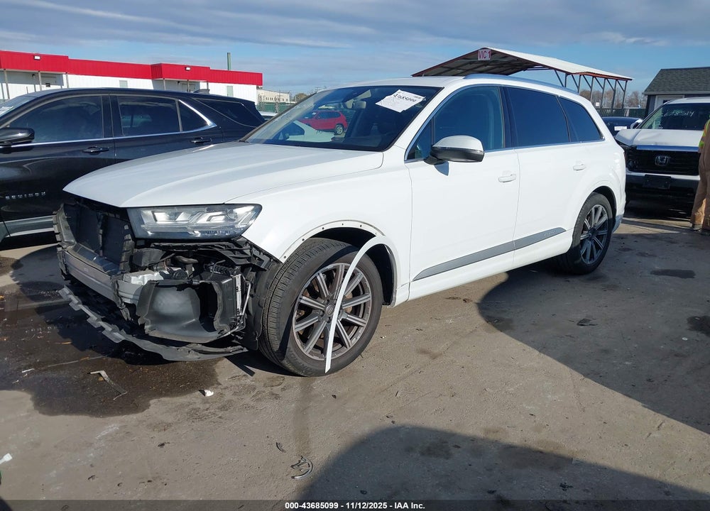 2017 AUDI Q7 3.0T PREMIUM VIN: WA1VAAF79HD002924