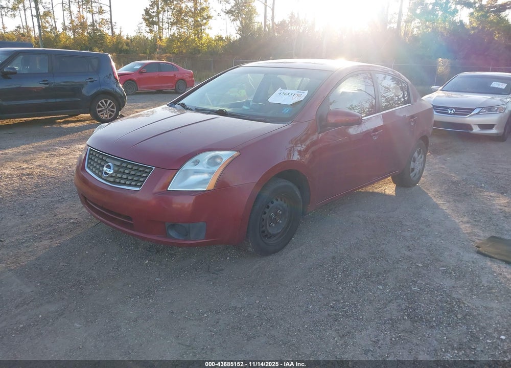 2007 NISSAN SENTRA 2.0 VIN: 3N1AB61E17L652296