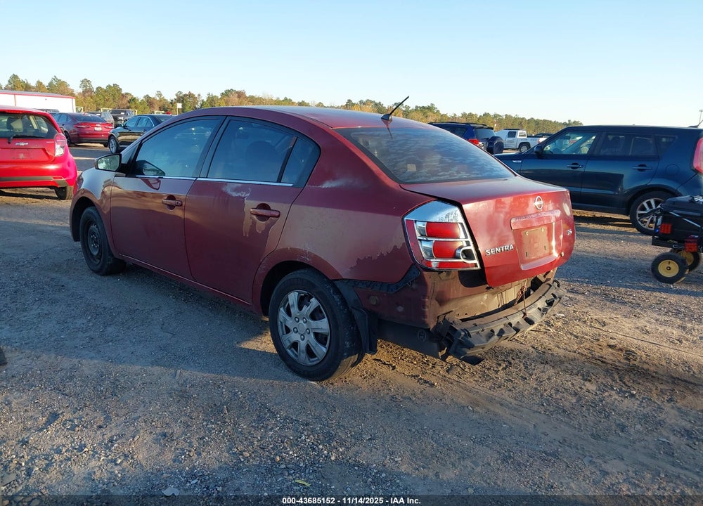 2007 NISSAN SENTRA 2.0 VIN: 3N1AB61E17L652296